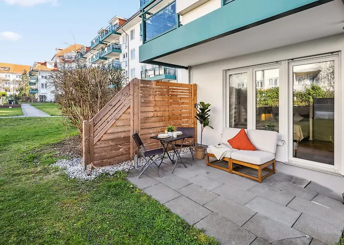Traber Apartments Studio Kaffee Terrasse & Parken